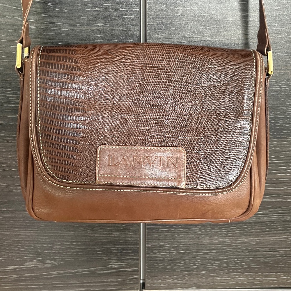 Luxury Brand Vintage Lanvin Paris Made in Italy